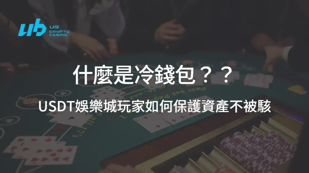 什麼是冷錢包？USDT娛樂城玩家如何保護資產不被駭？