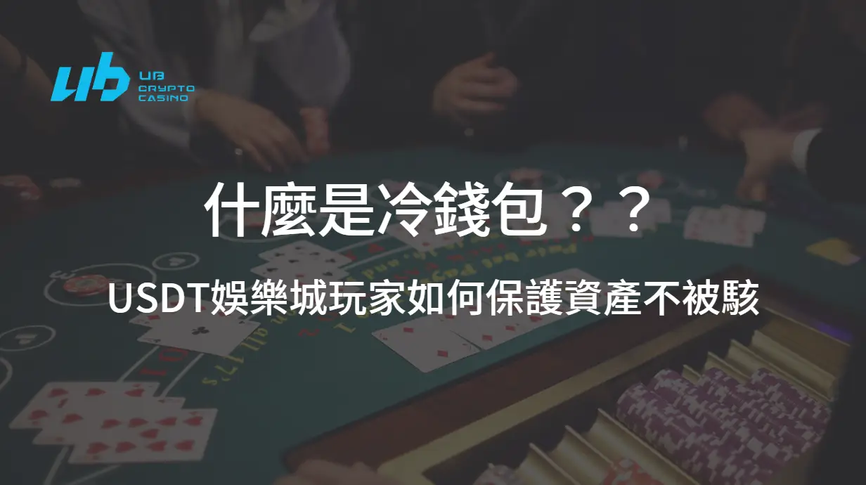 什麼是冷錢包？USDT娛樂城玩家如何保護資產不被駭？