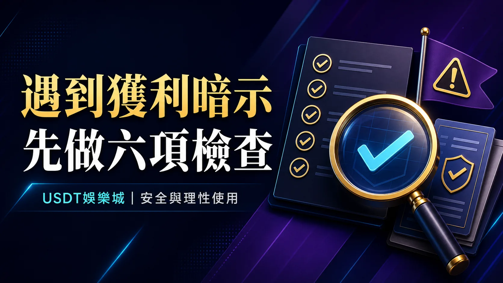 娛樂城內容主張怎麼判讀？遇到獲利暗示前先做的 6 項檢查