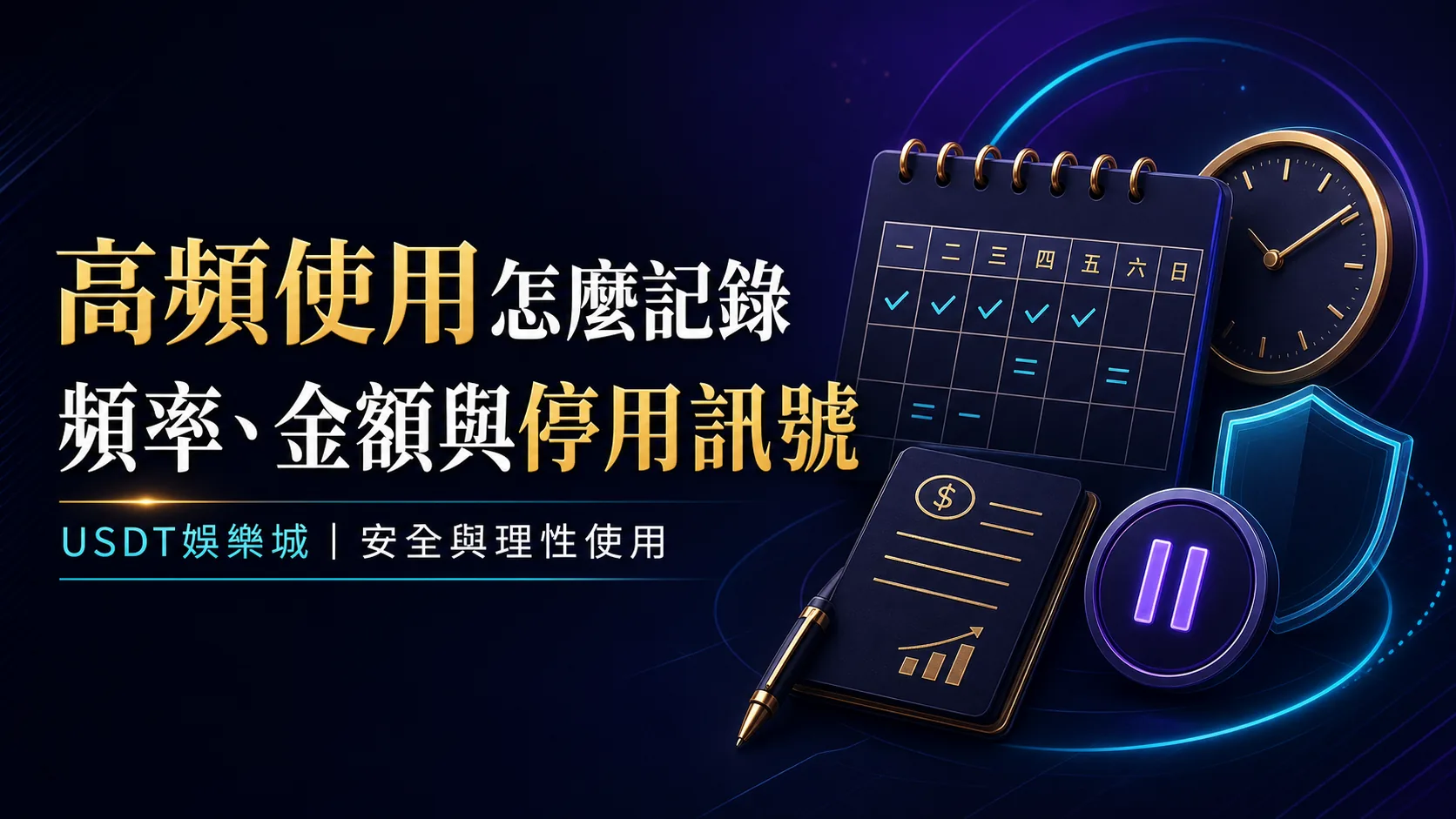高頻使用怎麼做風險紀錄？頻率、金額與停用訊號的自我檢查
